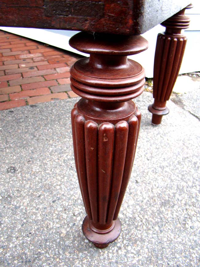 A fine 19th century table or bench made from ship's deck grating circa 1840 — image 5
